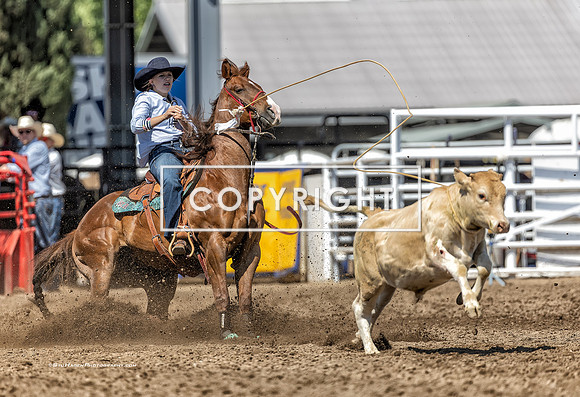 6 - Brooke Bruner - 2024 Clovis Rodeo Round Two