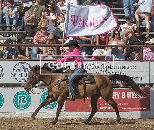 1 - Kacey - 2024 Clovis Rodeo - T Mobile Flag