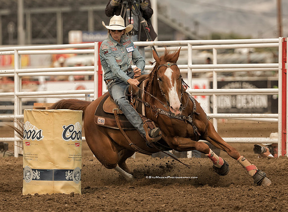 Cheyenne Wimberley, WPRA Barrel Racer