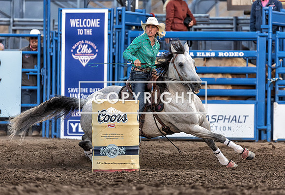 1 - Breann Justice - 2026 Santa Maria Elks Rodeo