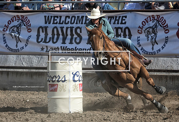 9 - Sarah Kieckhefer - 2023 Clovis Rodeo Sunday Finals
