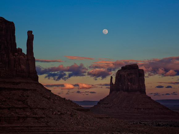 A Thumb, A Mitten And The Moon