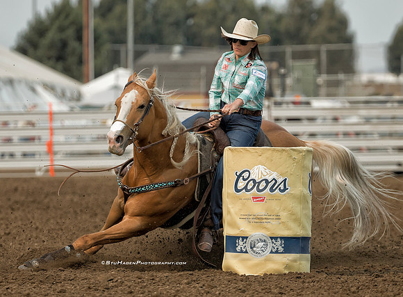 Ivy Saebens, WPRA Barrel Racer