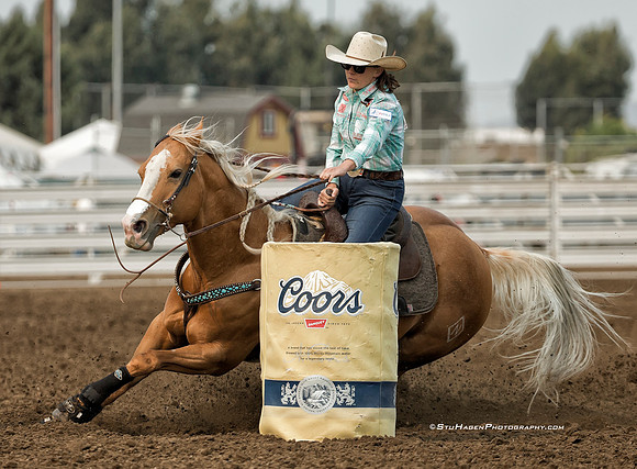 Ivy Saebens, WPRA Barrel Racer
