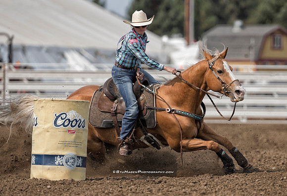 Ivy Saebens, WPRA Barrel Racer