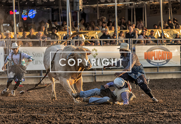 2 - Ray Ray Taylor & Abraham & Ansolabehere - 2025 Santa Maria Extreme Bulls