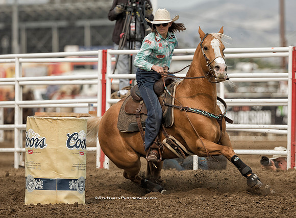 Ivy Saebens, WPRA Barrel Racer