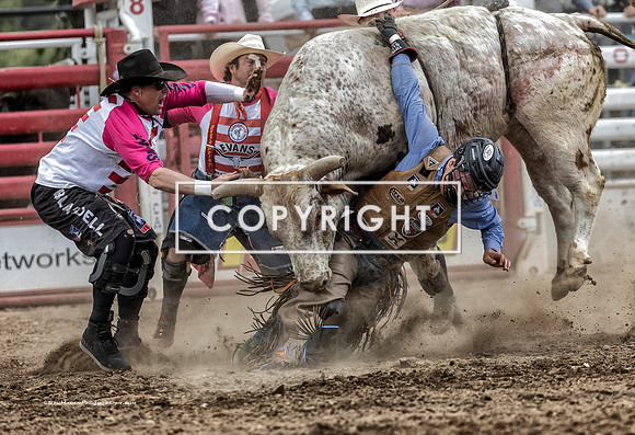11 - Kyle Eaton, Logan Blasdell, Shane Jennings & Josh Daries - 2025 Clovis Rodeo