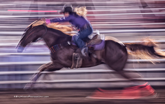 Stephanie Fryar, WPRA Barrel Racer