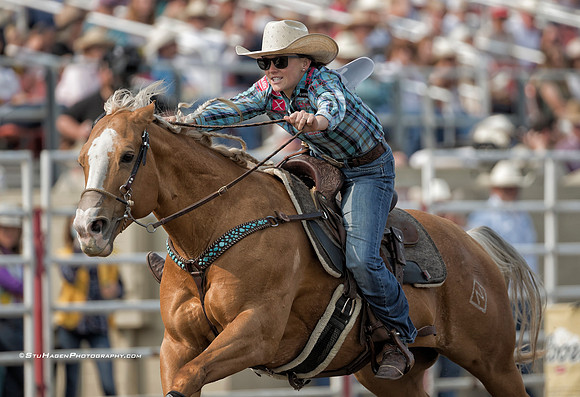 Ivy Saebens, WPRA Barrel Racer