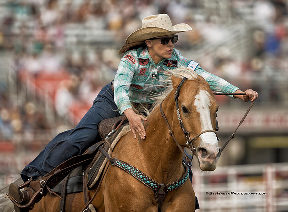 Ivy Saebens, WPRA Barrel Racer