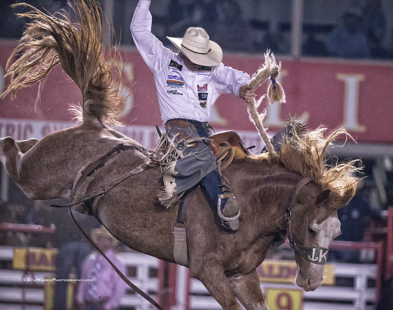 Shorty Garrett, PRCA Saddle Bronc Rider