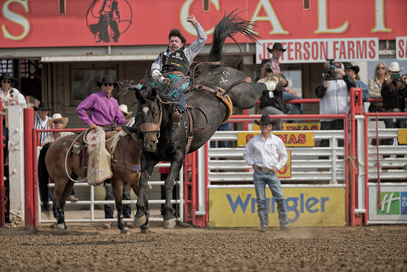 Wyatt Denny, PRCA Bareback Rider