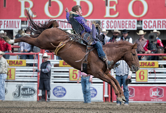 Tilden Hooper, PRCA Bareback Rider