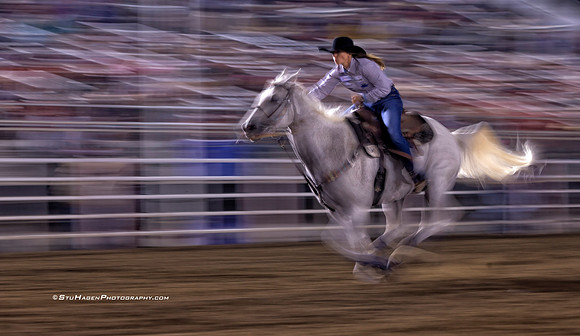 Jill Wilson, WPRA Barrel Racer
