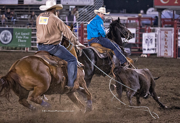 Rhen Richard & Jermey Buhler, PRCA Team Ropers
