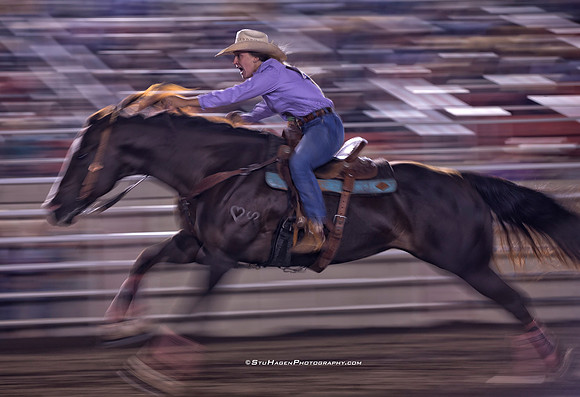 Katie Halbert, WPRA Barrel Racer
