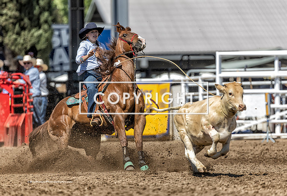 5 - Brooke Bruner - 2024 Clovis Rodeo Round Two