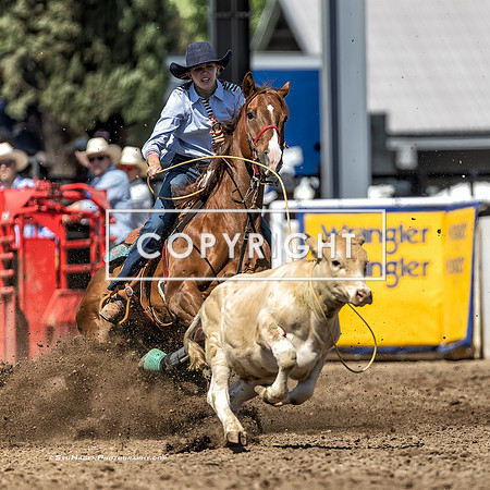 2 - Brooke Bruner - 2024 Clovis Rodeo Round Two