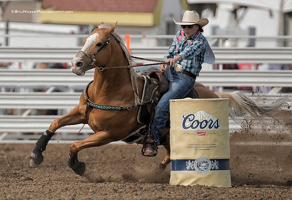 Ivy Saebens, WPRA Barrel Racer