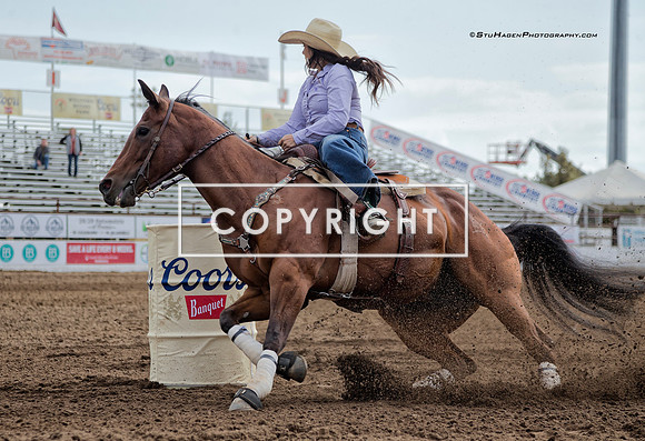 3 - Leslie Shepard - 2024 Clovis Rodeo Thursday Slack Round One