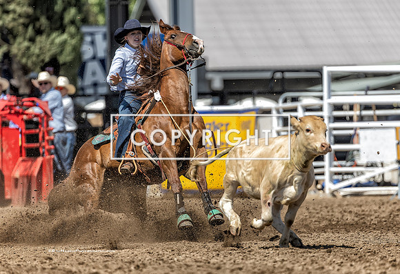 4 - Brooke Bruner - 2024 Clovis Rodeo Round Two