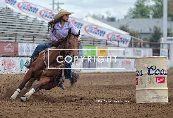 4 - Leslie Shepard - 2024 Clovis Rodeo Thursday Slack Round Two