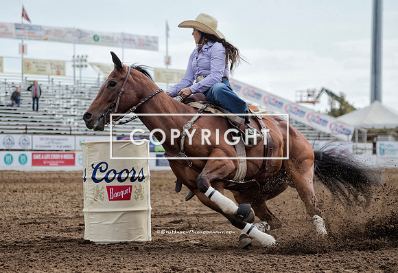 2 - Leslie Shepard - 2024 Clovis Rodeo Thursday Slack Round One