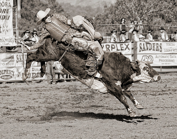 San Dimas Western Days Rodeo Bull Riding
