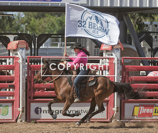 2 - Ellie - 2024 Clovis Rodeo Sunday Finals 32 Below Flag