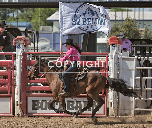 6 - Ellie - 2024 Clovis Rodeo Sunday Finals 32 Below Flag