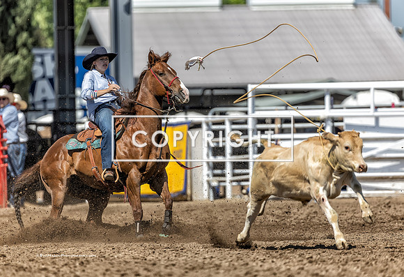 7 - Brooke Bruner - 2024 Clovis Rodeo Round Two